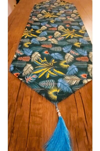 Yaprak Desenli? Nakiş Işlemeli? Ameri?kan Servi?s Sunum Takımı