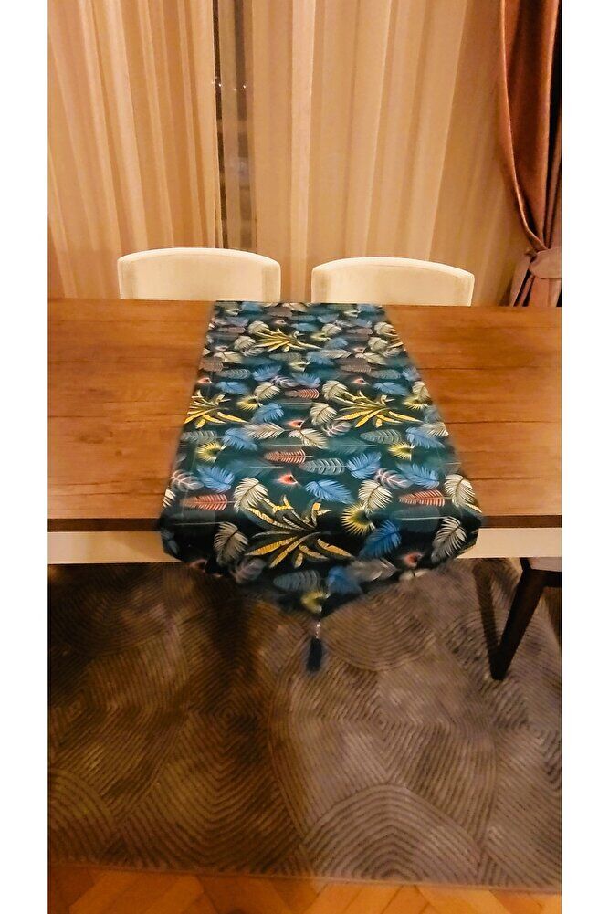 Yaprak Desenli? Nakiş Işlemeli? Ameri?kan Servi?s Sunum Takımı