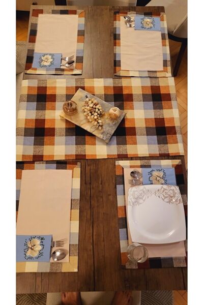 Kareli? Desenli? Nakiş Işlemeli? Ameri?kan Servi?s Sunum