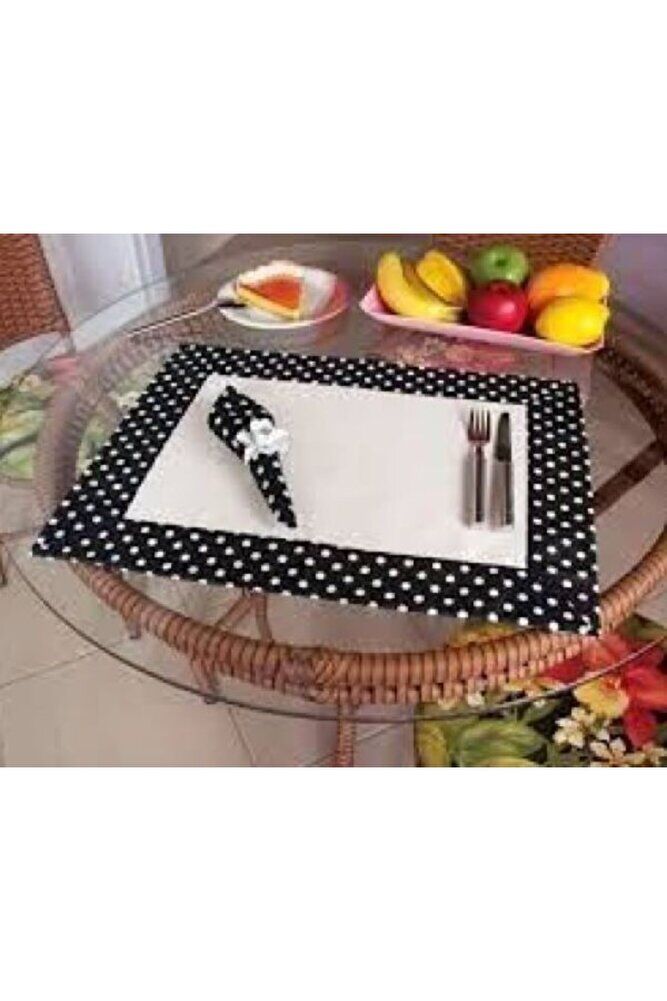 Siyah Puantiyeli Amerikan Servis