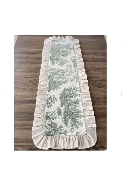 FRANSIZ SOYLUSU FIRFIRLI VİNTAGE YEŞİL RUNNER