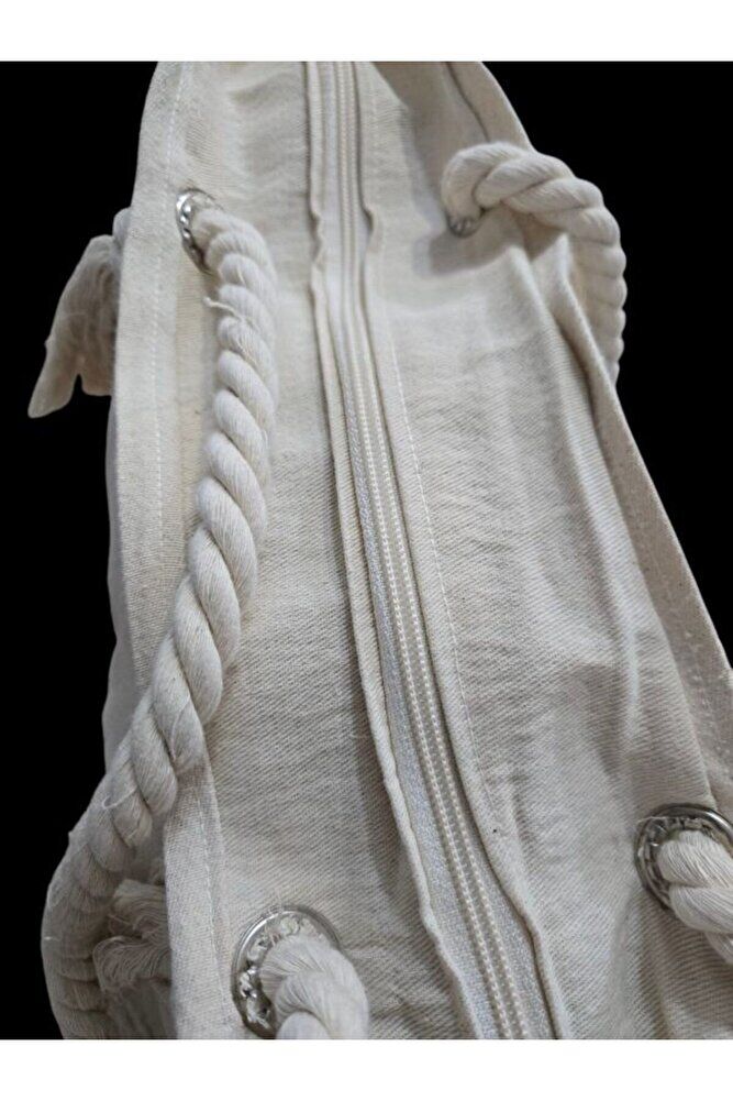 MERAKLI KEDİ NAKIŞLI BEZ ÇANTA