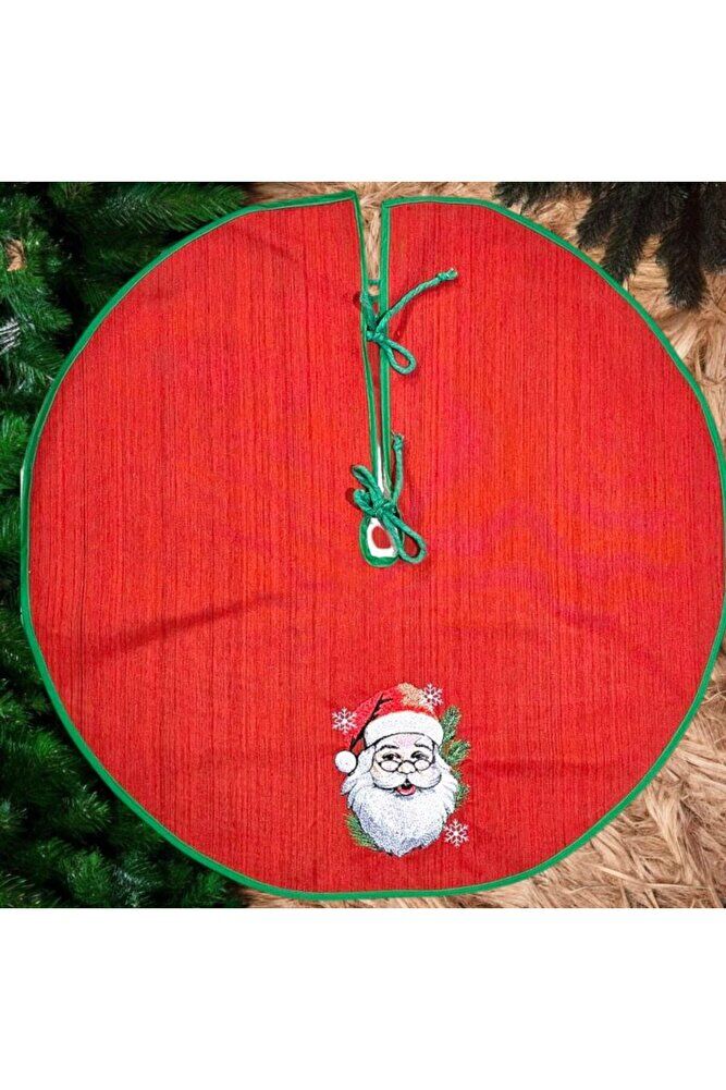 NOEL BABA NAKIŞLI ÇAM AĞACI ÖRTÜSÜ