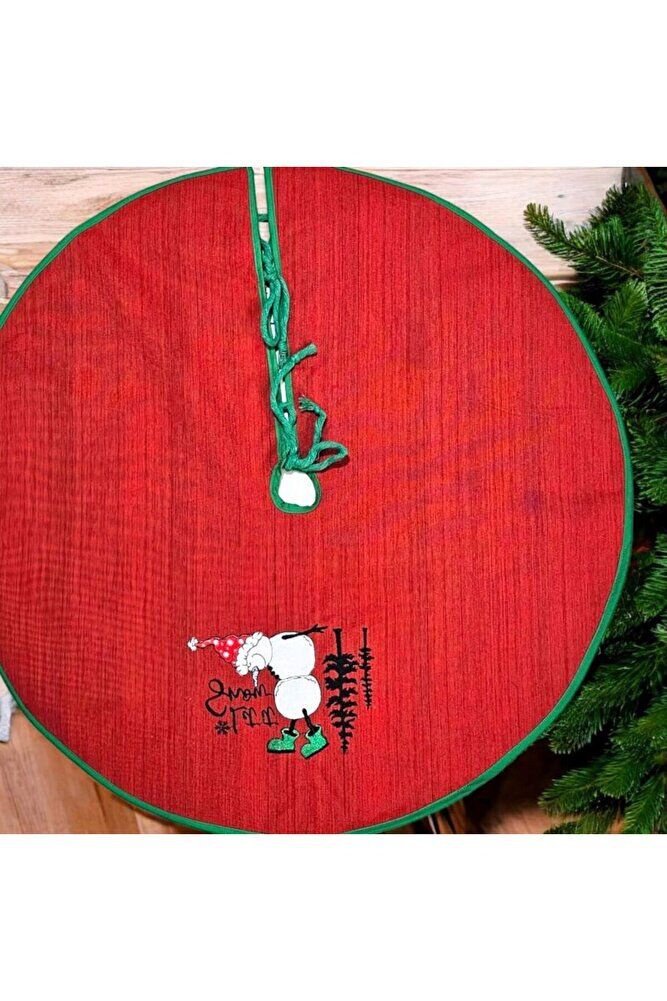 LET IT SNOW NAKIŞLI ÇAM AĞACI ÖRTÜSÜ