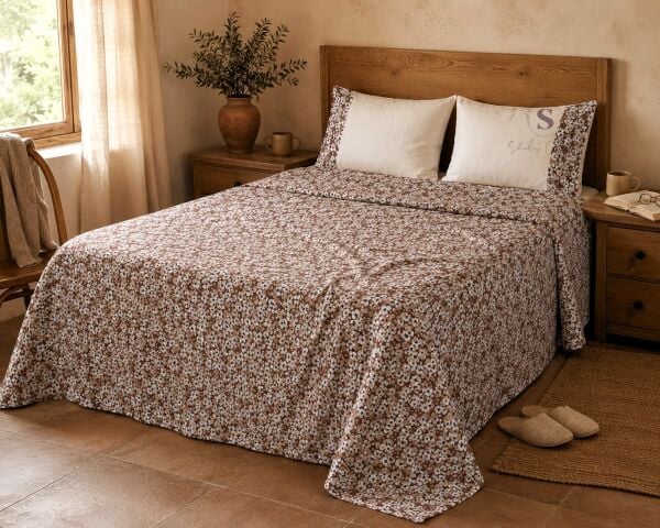SIENA TARÇIN ÇİÇEKLİ PİKE TAKIMI 160 x 230