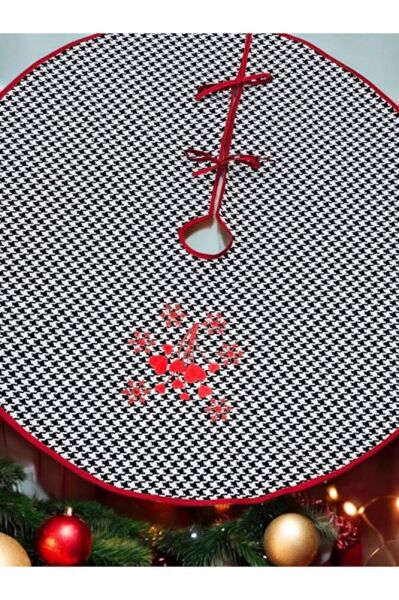 KARDAN ADAM NAKIŞLI ÇAM AĞACI ÖRTÜSÜ 95 CM