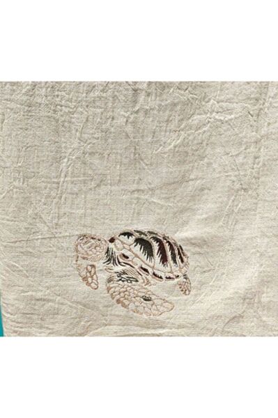 KAPLUMBAĞA  Nakişli Özel Tasarim  Müslin Peştemal, Plaj Havlusu, Banyo Havlusu