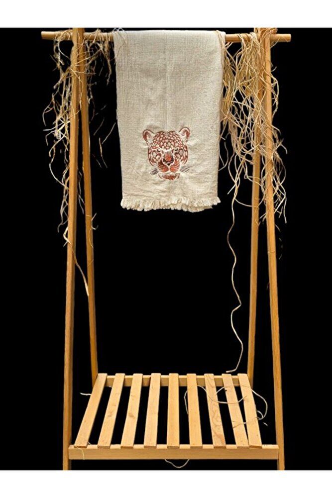 KAPLAN  Nakişli Özel Tasarim  Müslin Peştemal, Plaj Havlusu, Banyo Havlusu