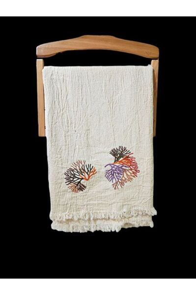 MRCAN Nakişli Özel Tasarim  Müslin Peştemal, Plaj Havlusu, Banyo Havlusu