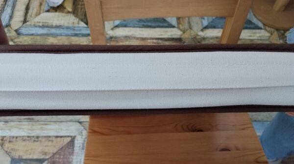 Ayçiçeği Nakışlı Sandalye Minderi 40x40x5 cm Panama Keten 5 cm Süngerli Özel Tasarım