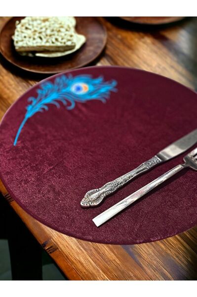 Mor Amerikan Servis TÜY Nakişli 2'li Supla