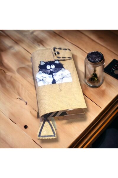 ŞAPŞİK AİLE Nakiş İşlemeli? Ki?tap & Defter Kilifi