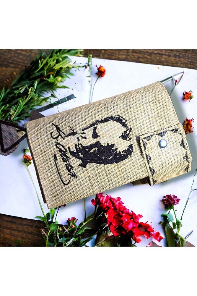 Atatürk Nakiş İşlemeli? Ki?tap & Defter Kilifi