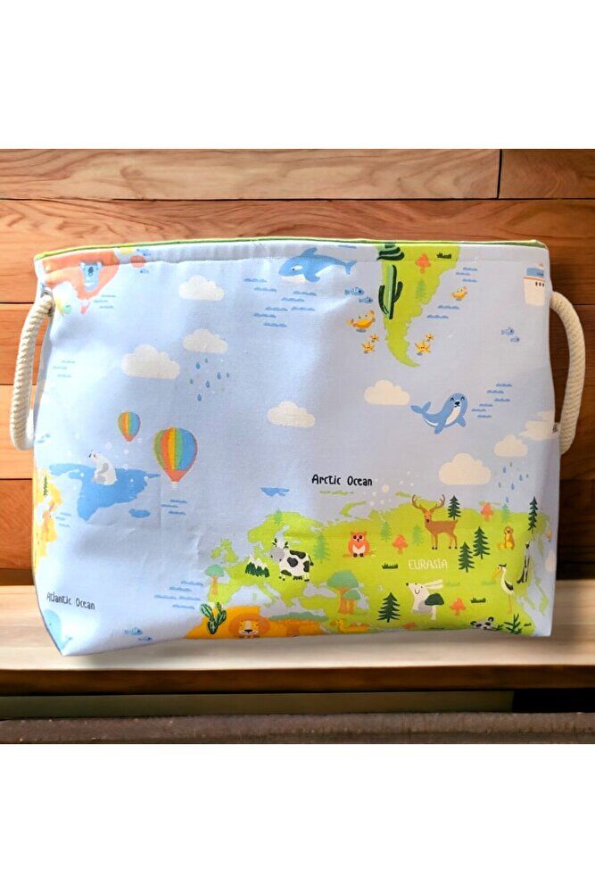 Hari?ta Baskili Ki?rli? Oyuncak Sepeti?