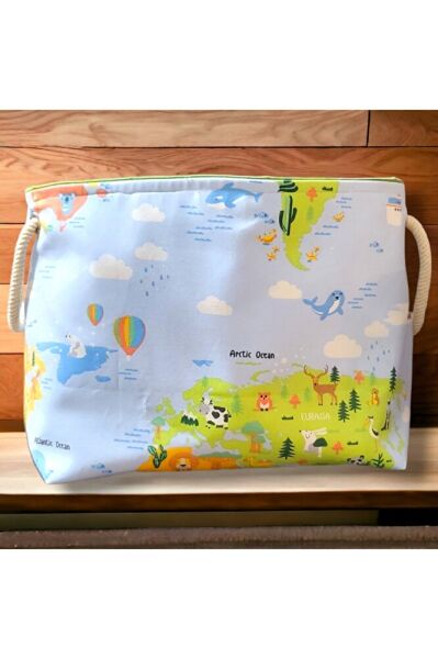 Hari?ta Baskili Ki?rli? Oyuncak Sepeti?