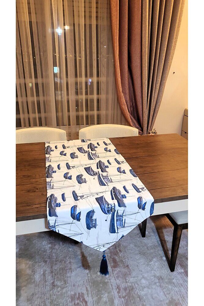 Sandal Desenli Di?ji?tal Baski Runner