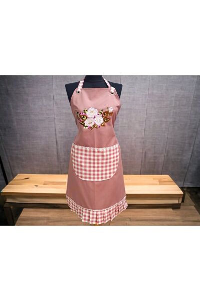 Pöti?kareli? Pembe Gül Nakişli Nakişli Önlük