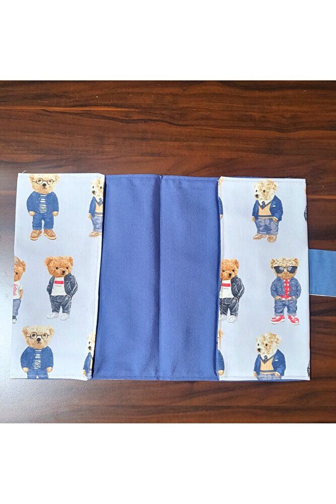 Ayıcıklı Büyük Boy Okul Kitabı - DEFTERİ Kılıfı