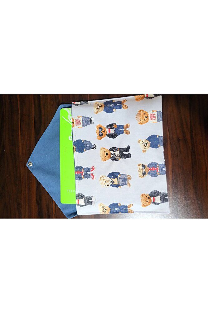 Çıtçıtlı Zarf Dosya AYICIK BASKILI