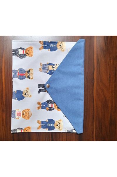 Çıtçıtlı Zarf Dosya AYICIK BASKILI