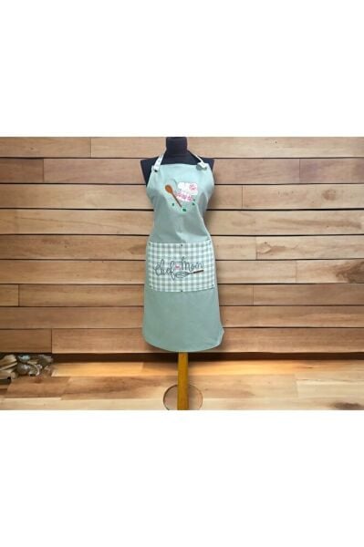 Su Yeşi?li? Şef Nakişli Önlük