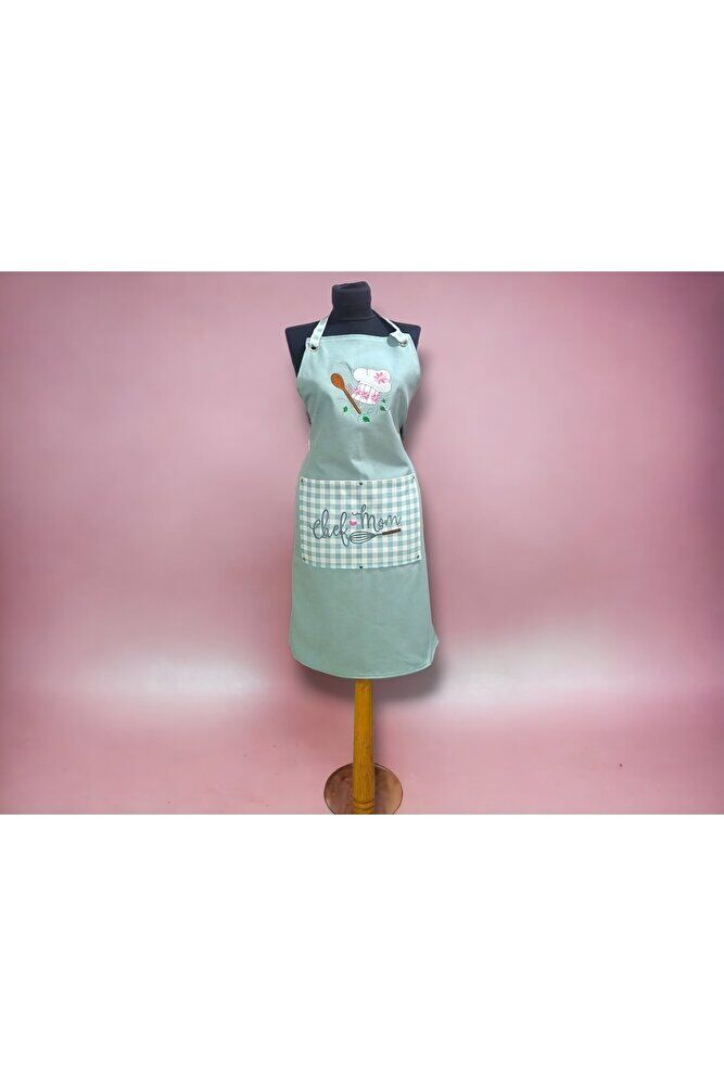 Su Yeşi?li? Şef Nakişli Önlük