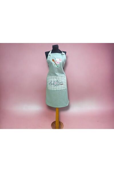 Su Yeşi?li? Şef Nakişli Önlük