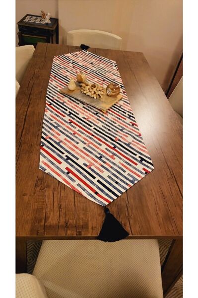 Mavi? Kirmizi Çi?zgi?li? Runner